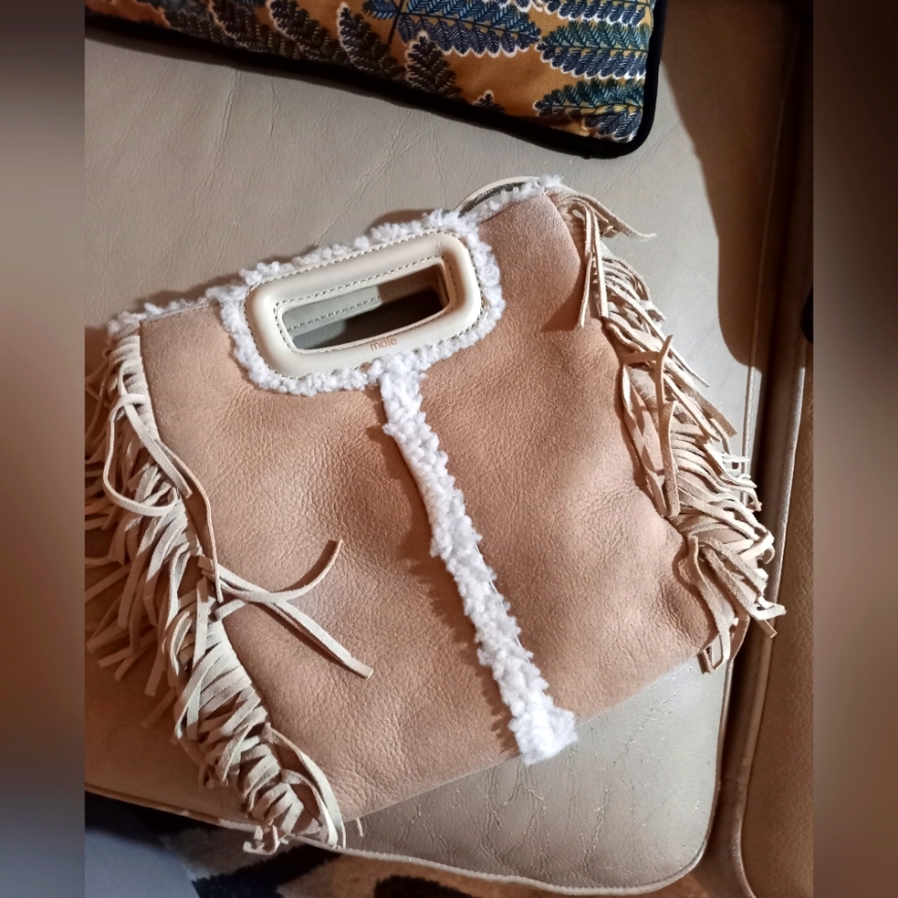 Maje sheep M bag